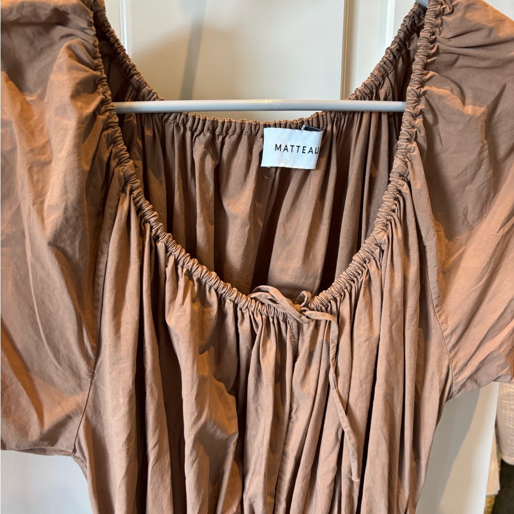 Matteau Tan Maxi Dress - Picture 4 of 4